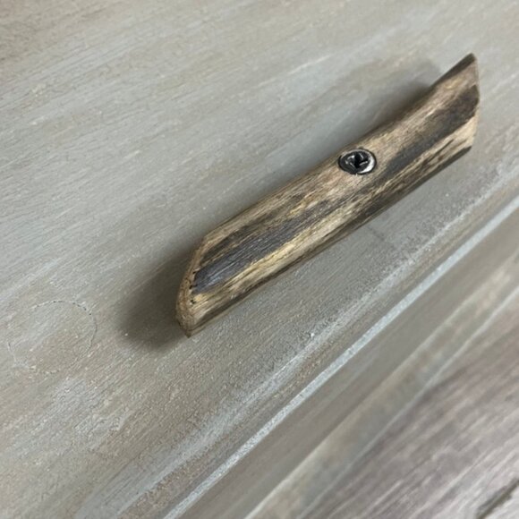 Small unique upcycled wood chest for jewelry and letters_ Home decor_farmhouse - Picture 2 of 4